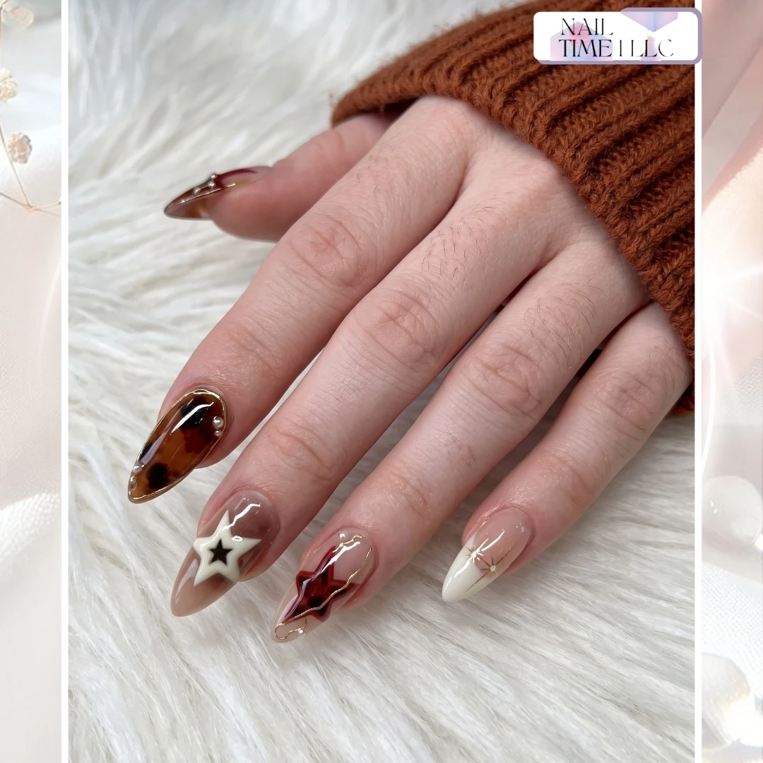 Ladies nails art